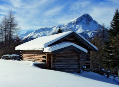 Ferienhaus palman pfunds winterlandschaft